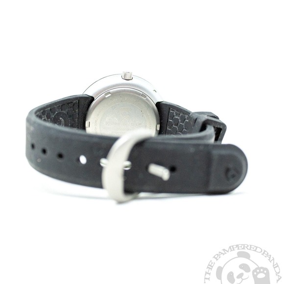 Momentum Women's 1M-SP99BB1B Alter Ego Black Bezel Black Watch Rubber Band - Picture 4 of 4